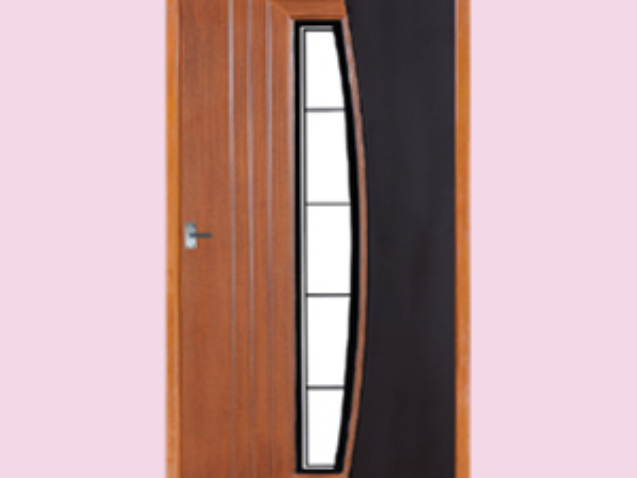glass door for pooja room